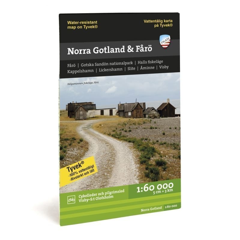 Calazo förlag Norra Gotland 1:50.000