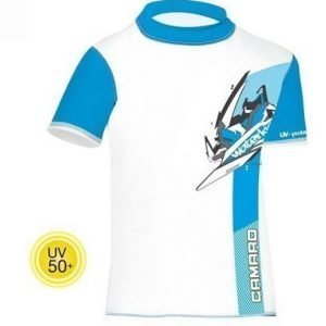 Camaro Waterkid Boys Rashguard SS UV 50+ suojattu lyhyt uimapaita