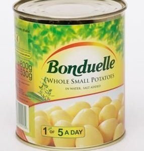 Can safe Bonduelle Potatoes