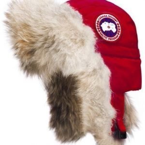 Canada Goose Aviator Hat punainen L/XL