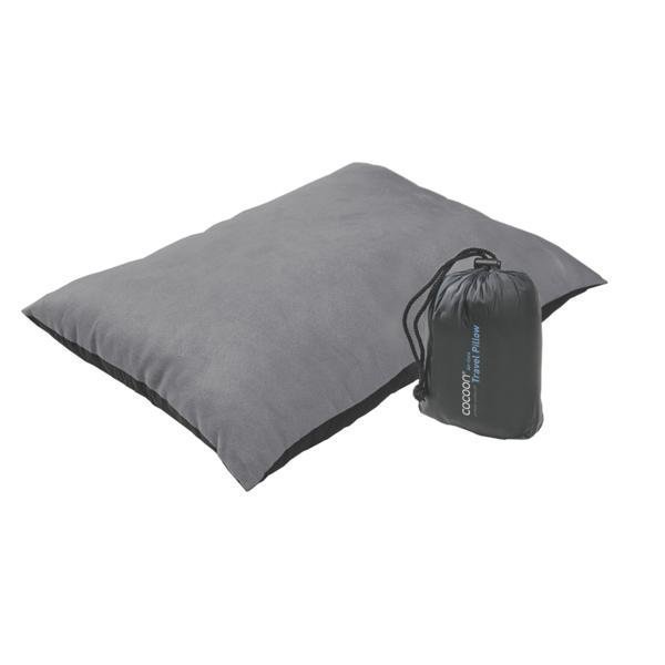 Cocoon Air-Core Pillow harmaa matkatyyny