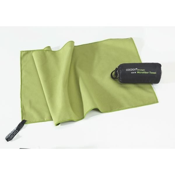 Cocoon Microfiber Towel Mikrokuitupyyhe Ultrakevyt Vihreä Xl
