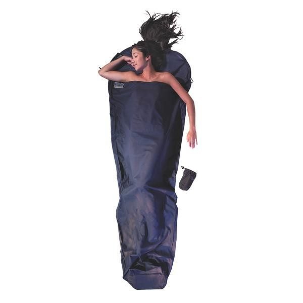 Cocoon Mummyliner Makuupussin Sisälakana 100% Egyptinpuuvilla Sininen 241x90x56 Cm