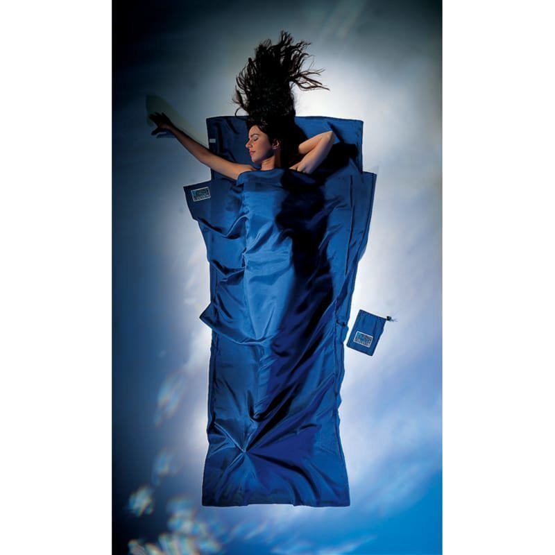 Cocoon TravelSheet Silk Ultramarine Blue