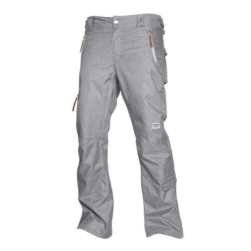 Colour Wear Sharp Pant S Grey Melange