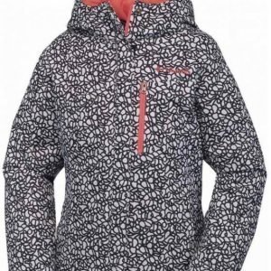 Columbia Alp Free Fall Girls Jacket Mustavalkoinen L