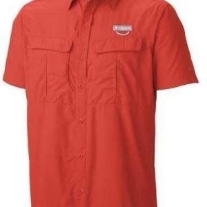 Columbia Cascades Explorer Short Sleeve Shirt Punainen L