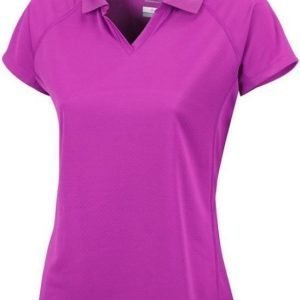 Columbia Cool News SS Polo Women Lila XL