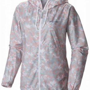 Columbia Flash Forward Printed Windbreaker Women Vaaleanpunainen L