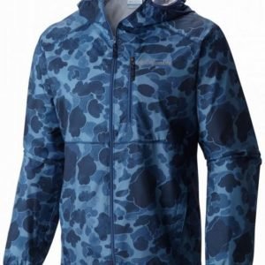 Columbia Flashback Windbreaker Print Tummansininen L