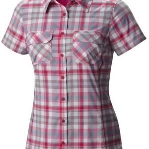 Columbia Saturday Trail III Plaid SS Pink L