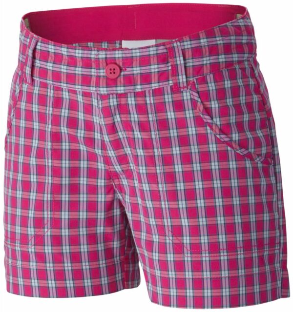 Columbia Silver Ridge III Girls Plaid Short