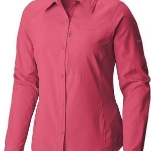 Columbia Silver Ridge LS Shirt Women Punainen L