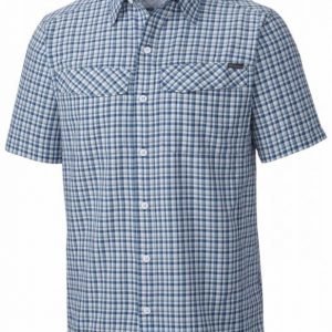 Columbia Silver Ridge Multi Plaid SS Tummansininen L