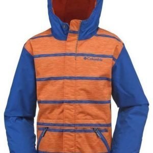 Columbia Slopestar Jr Jacket Sininen/oranssi L