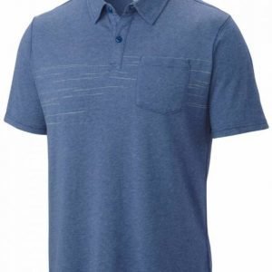 Columbia Trail Shaker Mens Polo Tummansininen XL