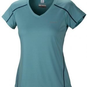 Columbia Zero Rules SS Women Turkoosi XL