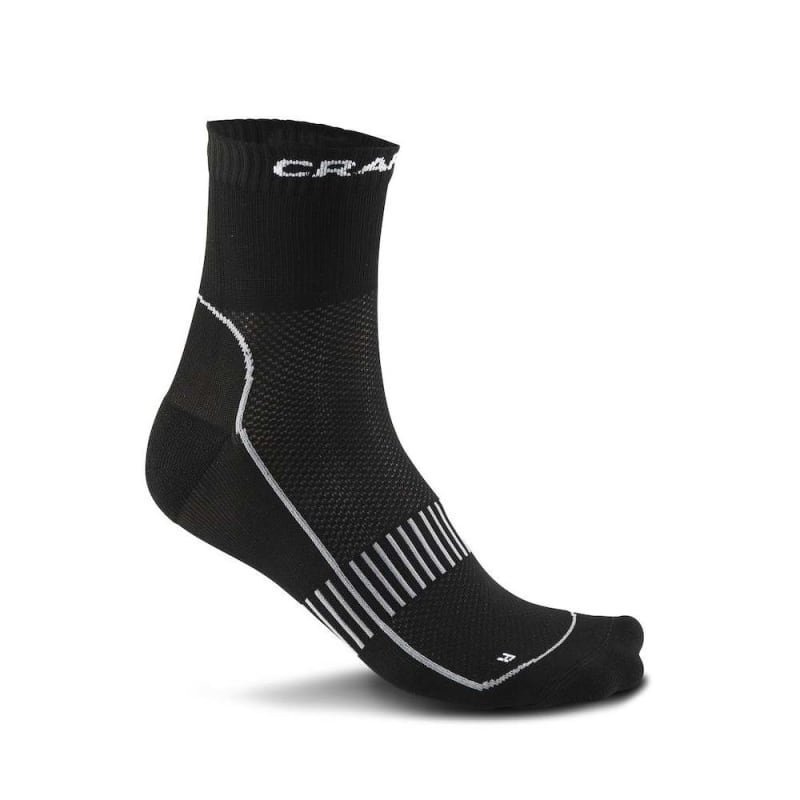 Craft Cool 2-Pac Sock 34/36 Black