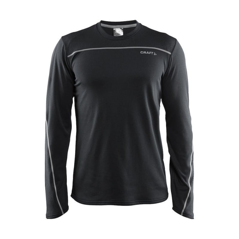 Craft Mind Roundneck Sweat Men's M BLACK MELANGE/PLATINUM