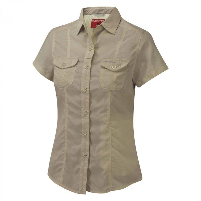 Craghoppers Nosilife Darla SS Shirt Beige 14