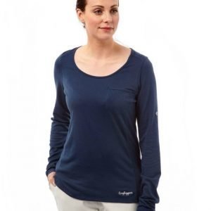 Craghoppers Nosilife LS Tee Women's Navy 10