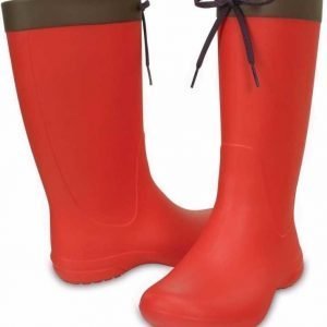 Crocs Freesail Rain Boot Women's Flame USW 10