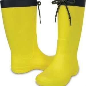 Crocs Freesail Rain Boot Women's Lemon USW 10