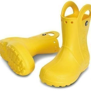 Crocs Kids Handle It Rain Boot Keltainen C11