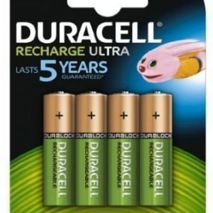 DURACELL Ladattava akku AA PreCharged AA 4pk 2500 mAh 4 kpl