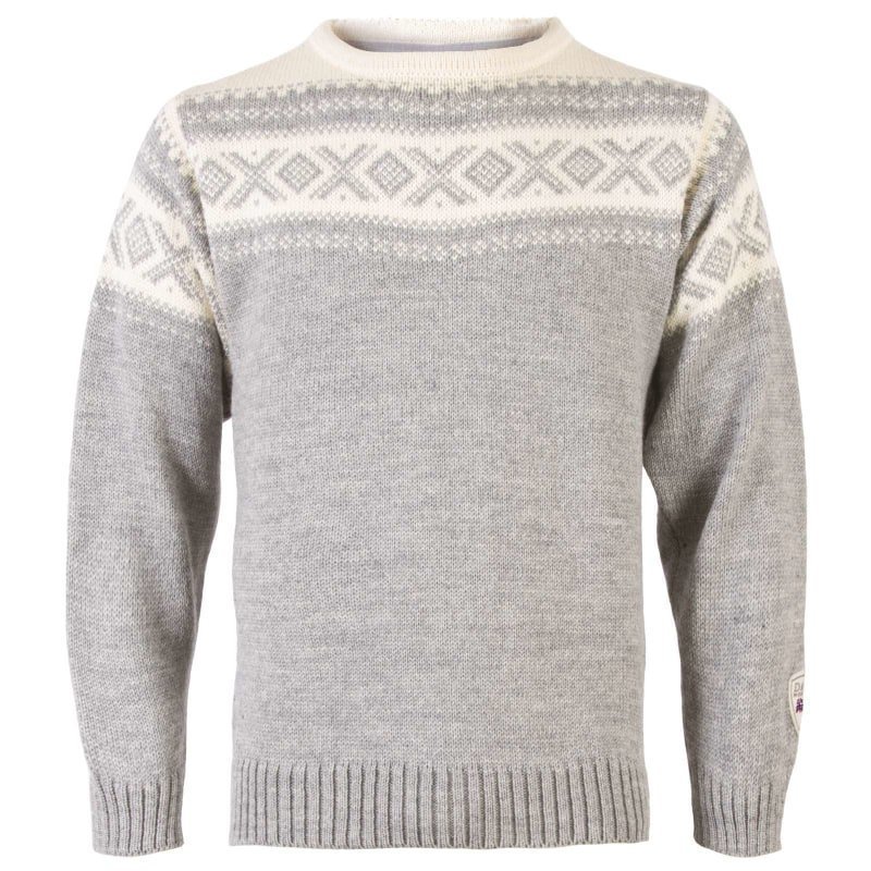 Dale of Norway Cortina 1956 Unisex Sweater L Light Charcoal/Offwhite