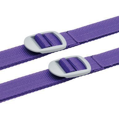 Design Go 2 Luggage Straps tunnisteremmit purppura