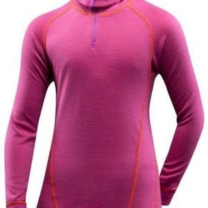 Devold Active Jr -poolo Fuksia 12