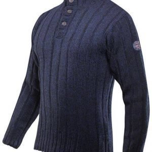 Devold Amundsen Button Neck tummansininen XXL