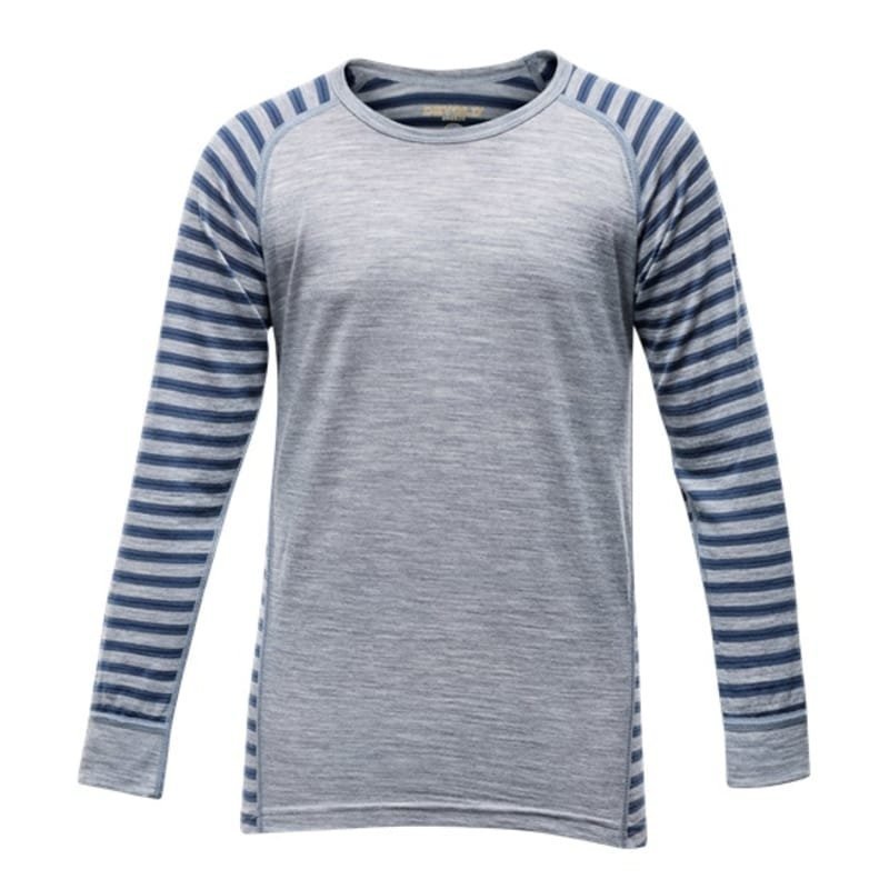 Devold Breeze Junior Shirt 10 Night Stripes