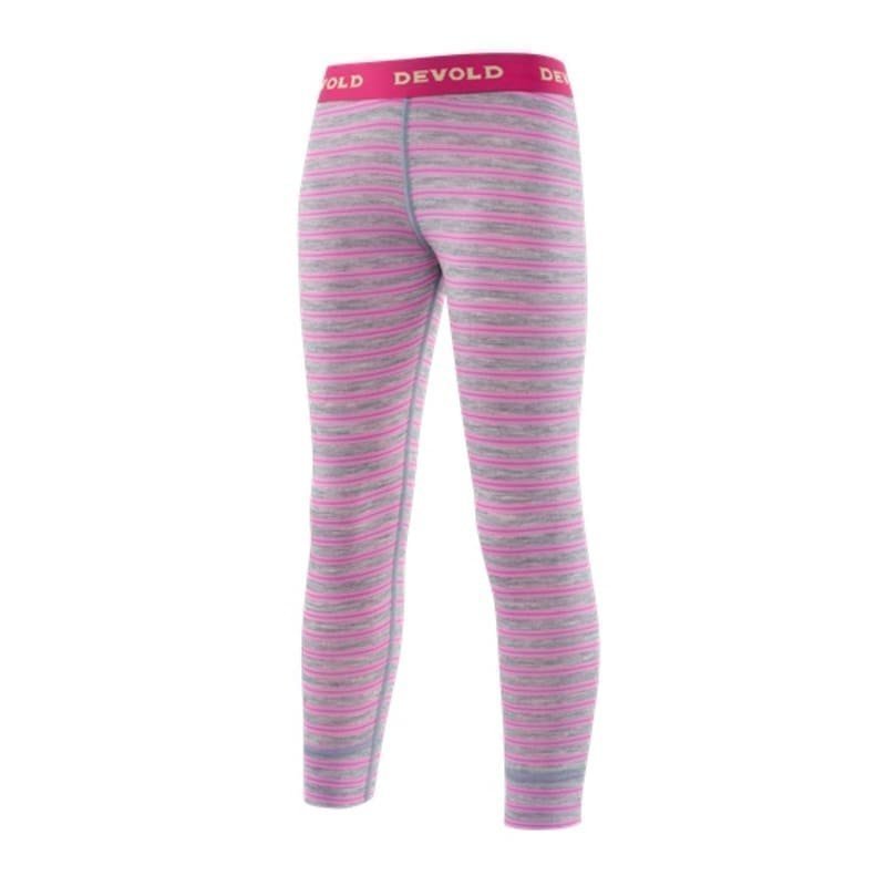 Devold Breeze Kid Long Johns 2 Peony Stripes