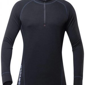 Devold Duo Active Zip Neck Men Musta L