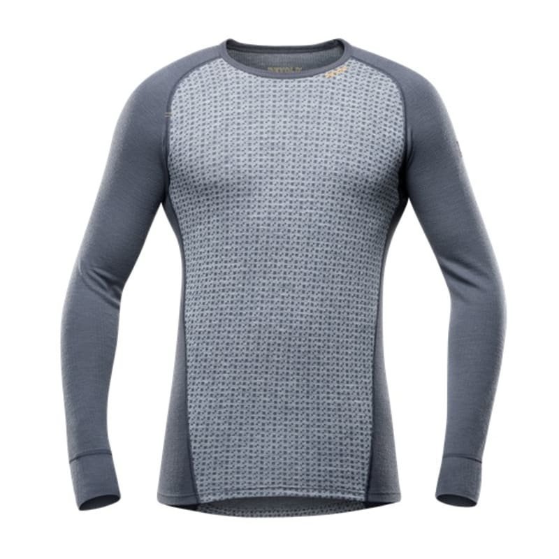 Devold Islender Man Shirt S Grey Melange