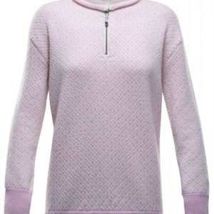 Devold Slogen Zip Neck Women's Pink L