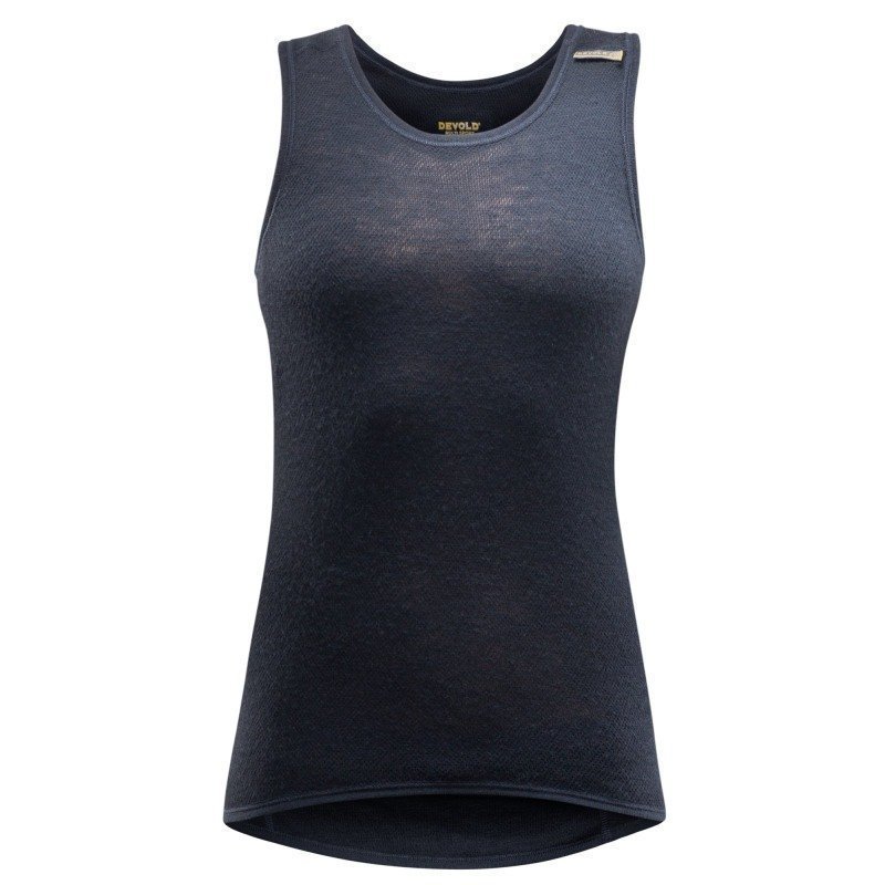 Devold Wool Mesh Woman Sleeveless L Black