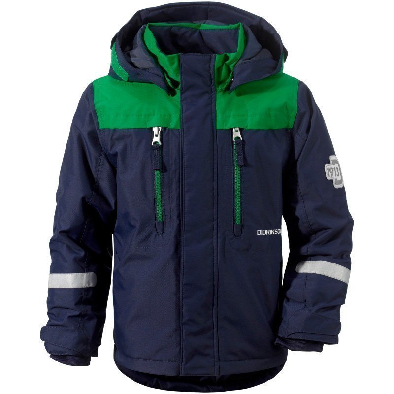 Didriksons Hamres Kid's Jacket 100 Navy