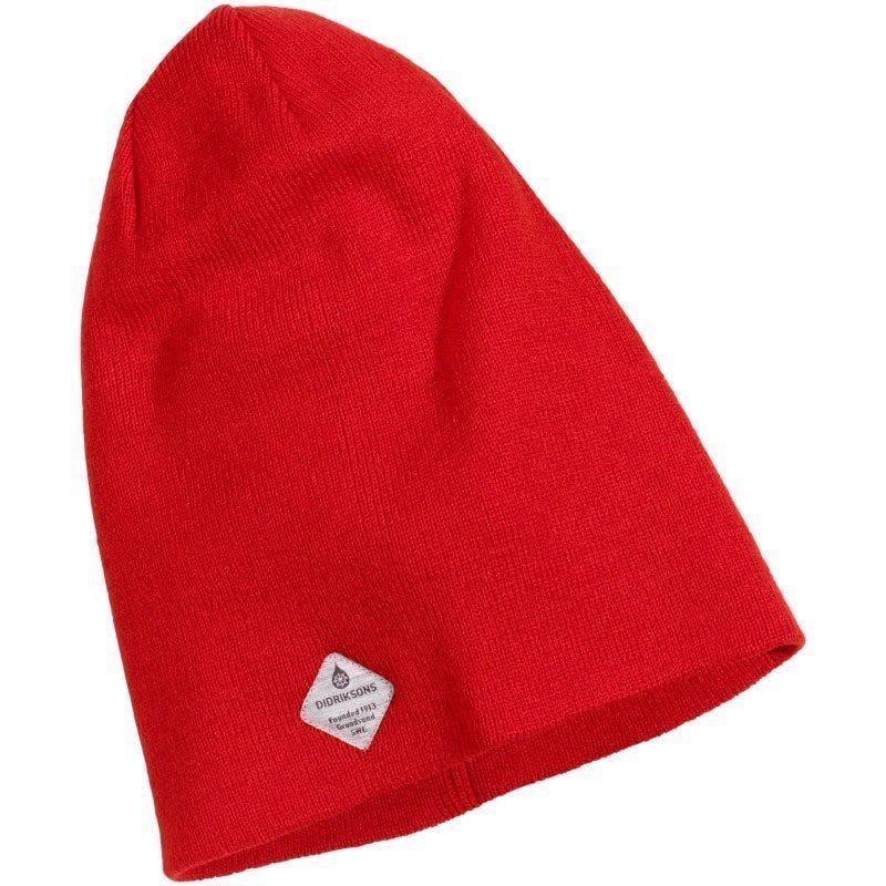 Didriksons Jaden Beanie ONESIZE Tomato Red