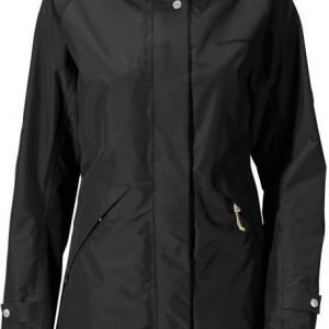 Didriksons Lush W Parka Black Musta 36