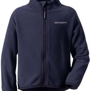 Didriksons Monte Kids Mircofleece Jacket Navy 100