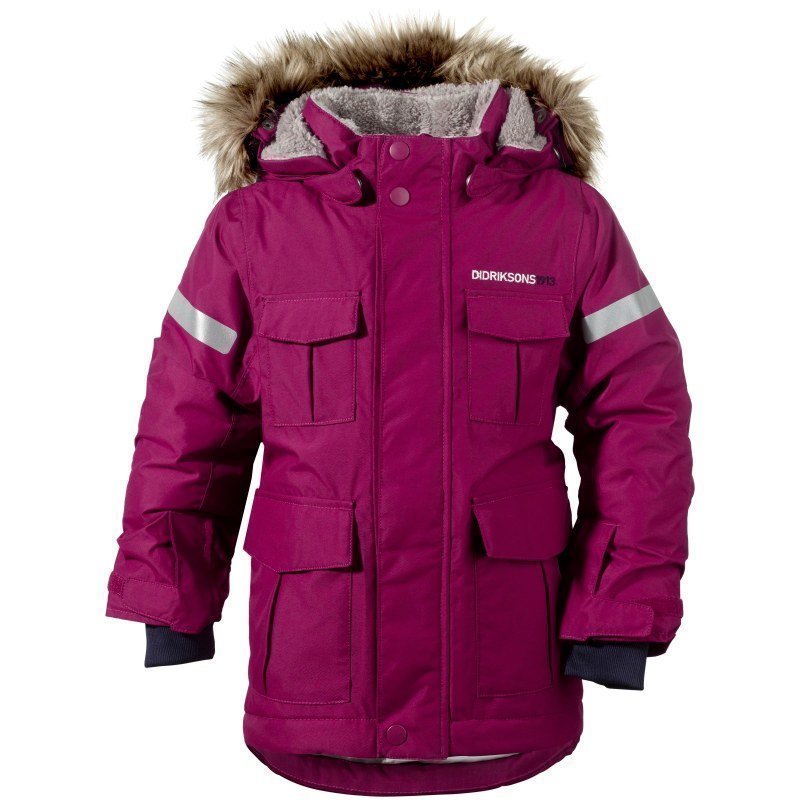 Didriksons Nokosi Kids Parka 100 Dark Lilac