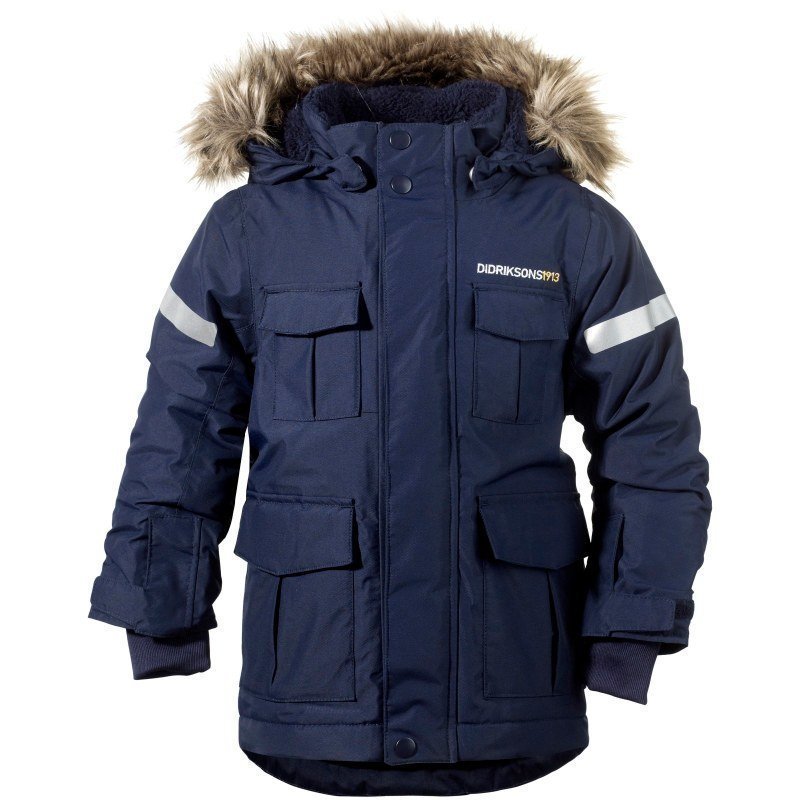 Didriksons Nokosi Kids Parka 100 Navy