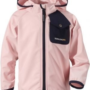 Didriksons Otego Kid's Jacket Vaaleanpunainen 100