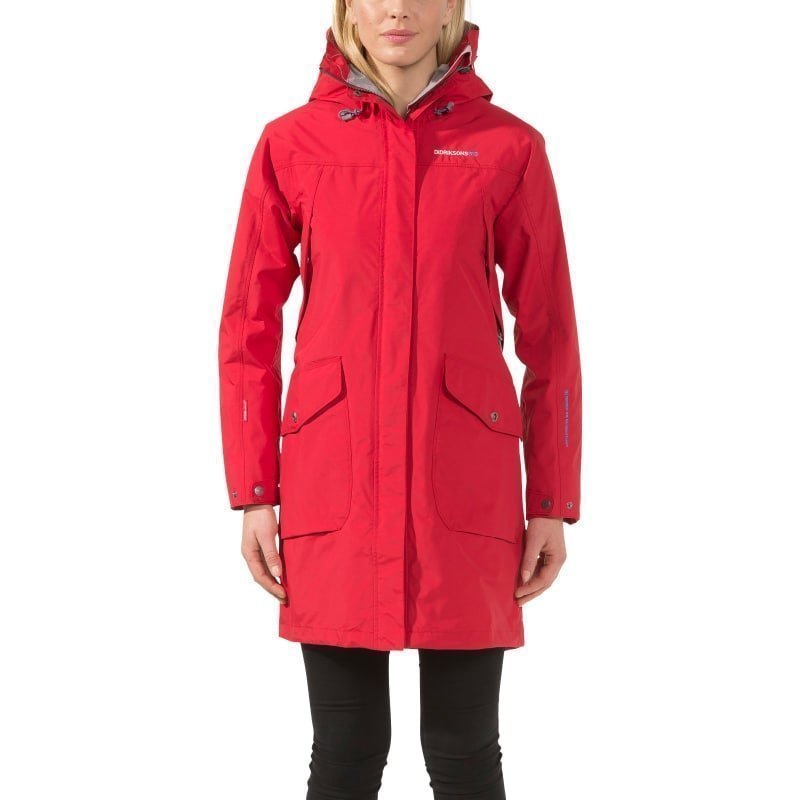 Didriksons Thelma Women's Coat 38 Red