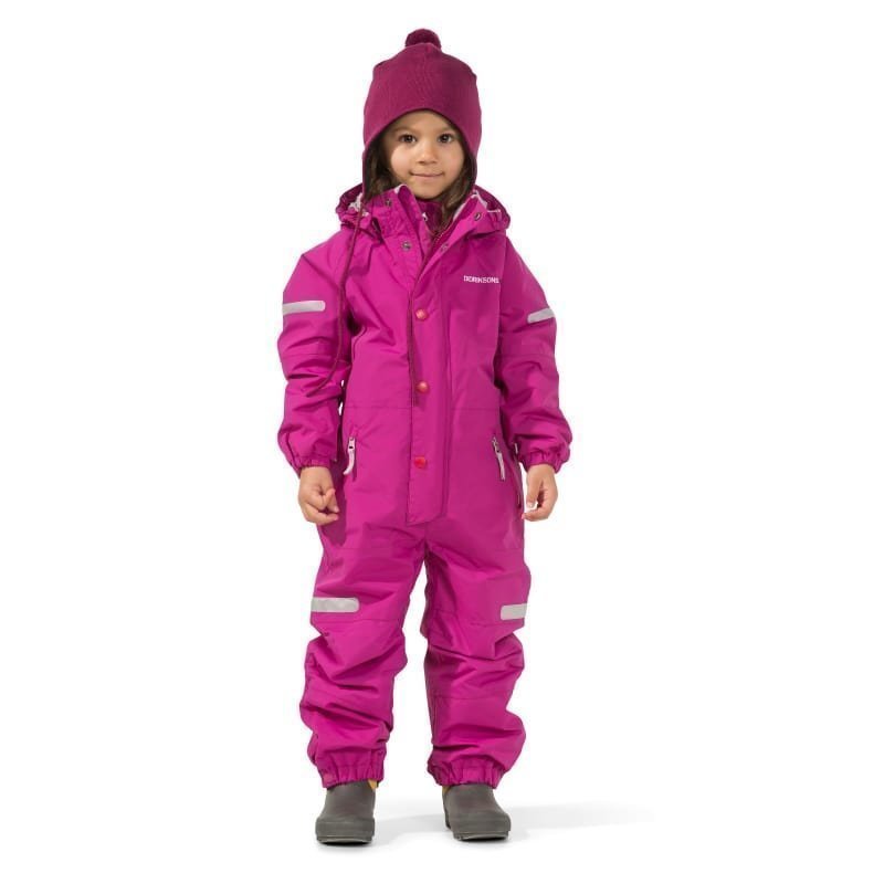 Didriksons Tjaste Kids Coverall 100 Lilac