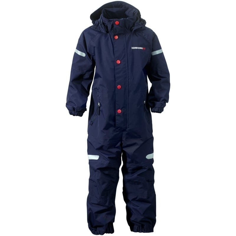 Didriksons Tjaste Kids Coverall 100 Navy