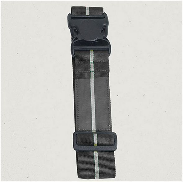 Eagle Creek ID Luggage Strap tunnisteremmi musta